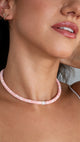 Bundle Choker rosa+Tobillera
