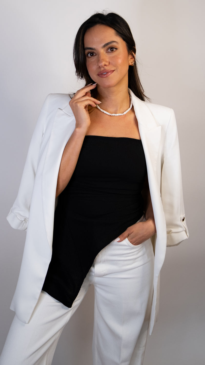 Choker de perla madre clásico