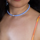Choker de Concha Morado