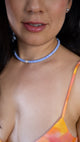 Choker de Concha Morado