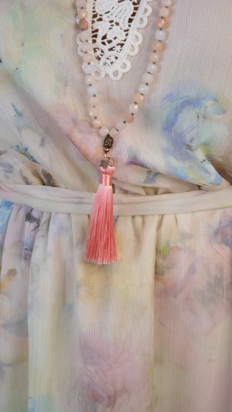 Japa mala de piedra sol