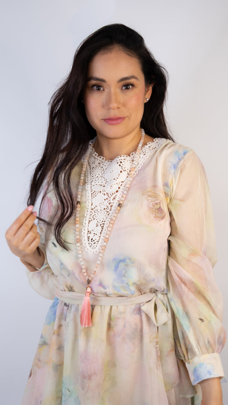 Japa mala de piedra sol