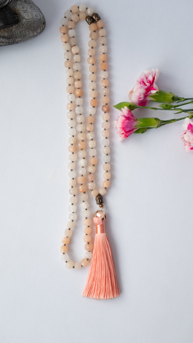 Japa mala de piedra sol