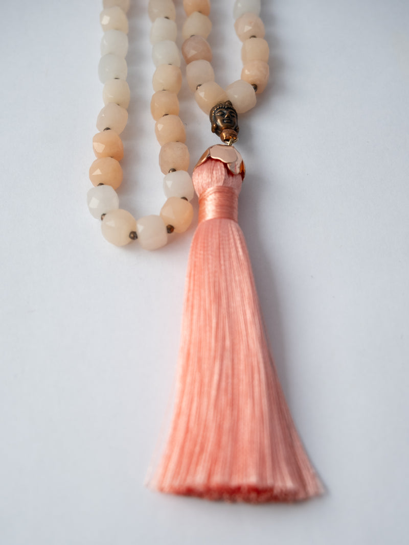 Japa mala de piedra sol