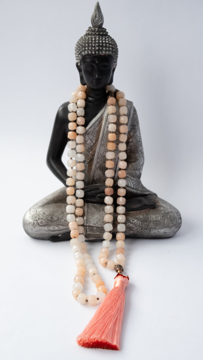 Japa mala de piedra sol