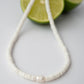 Choker de concha blanco