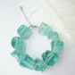Pulsera blue glass quartz