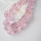 Collar pink glass quartz