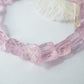 Collar pink glass quartz