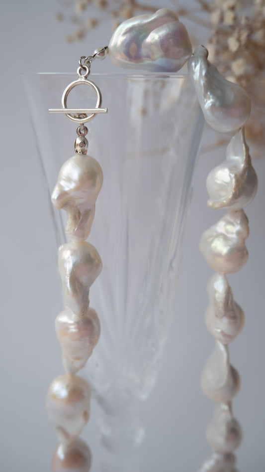 Collar perla baroque