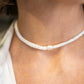 Choker de concha blanco