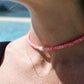 Choker de concha rosado