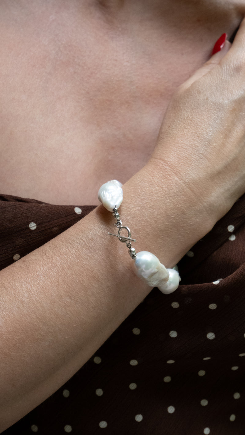 Pulsera de perla baroque