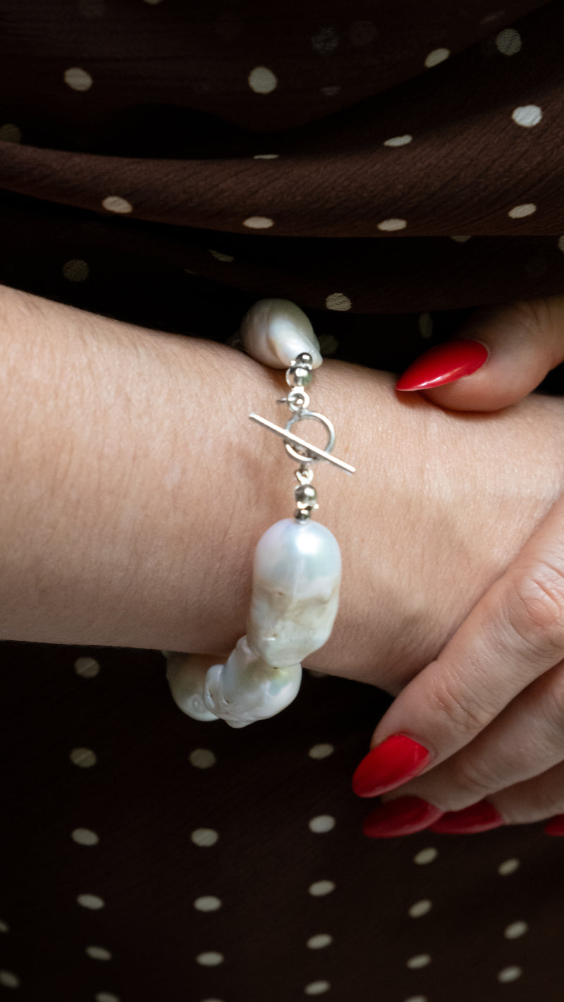 Pulsera de perla baroque