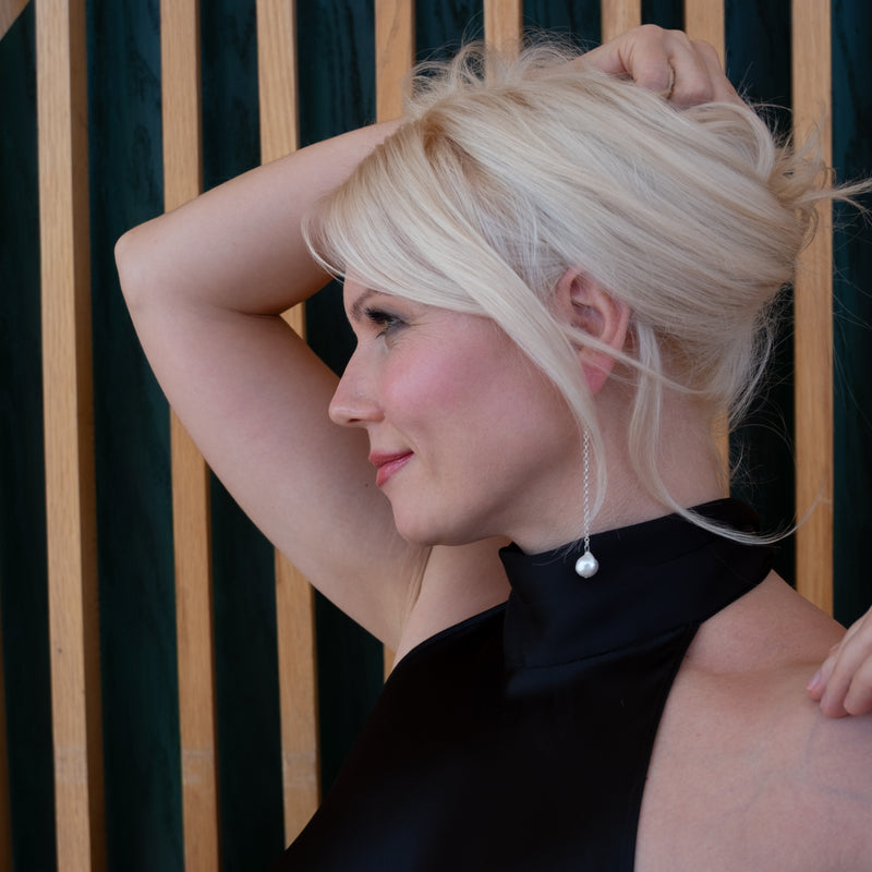 Arete largo perla baroque