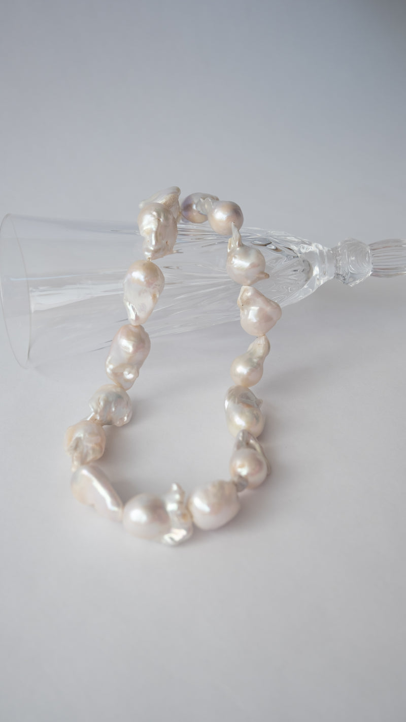 Choker perla baroque