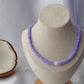 Choker de concha morado