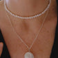 Choker y collar Concha