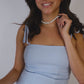 Choker de Concha Azul
