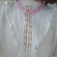Collar Pink Glass Quartz